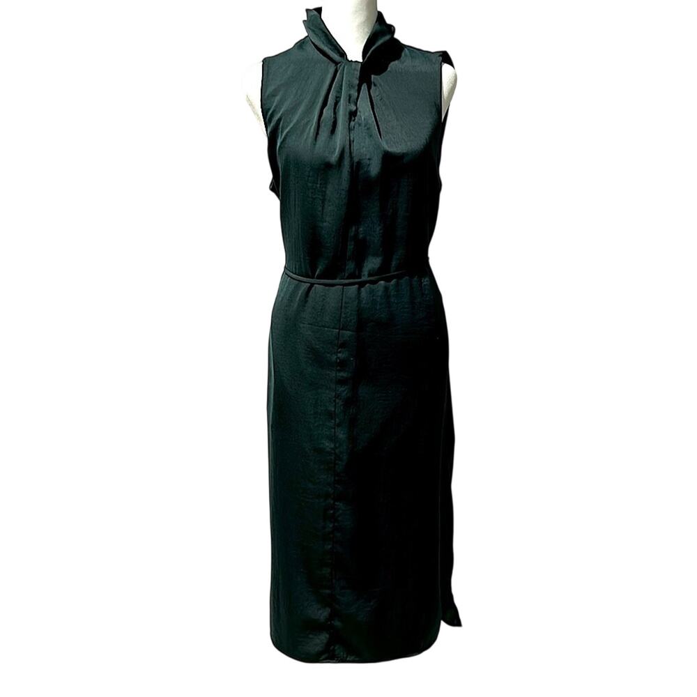 Banana Republic blue/green dress, 8 petite